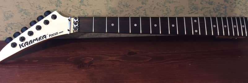 Kramer Focus 1000 Neck 1986/87 White Left Handed image 1