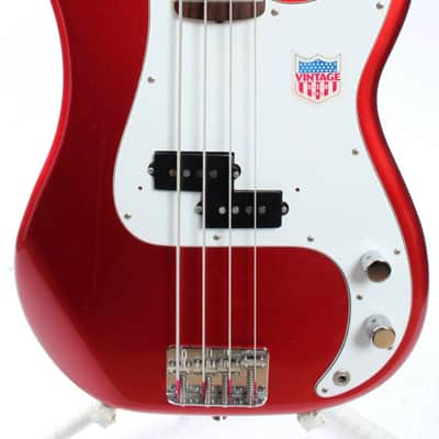 2002 Fender Precision Bass '62 Reissue candy apple red image 2