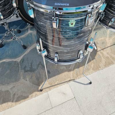 Ludwig LF866 Classic Maple 16x16" Floor Tom 1998 - 2015 - Black Oyster Pearl image 1