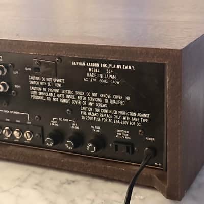 Harman/Kardon 50+ Vintage Multichannel Receiver with Original Wood Case — Serviced, Cleaned, LED Dial Lighting image 14