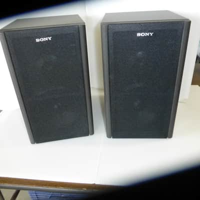 Sony SS-H3300 90W 6 Ohm Black Bookshelf Speaker Set 11.75” High 7