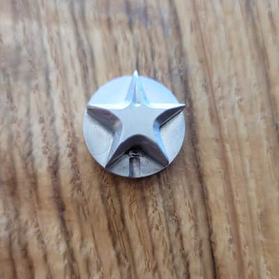 Ghost Electronic 1.0 5 Point Star Knob 2021 Aluminum, Stompbox, Guitar Knob, Guitar Effect image 1