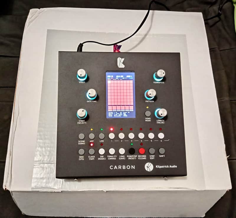 Kilpatrick Audio Carbon MIDI / CV Sequencer image 1