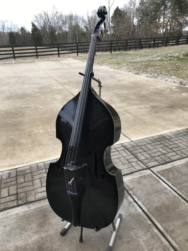 Quintus Carbon Fiber composite Double Bass 1997 black image 1