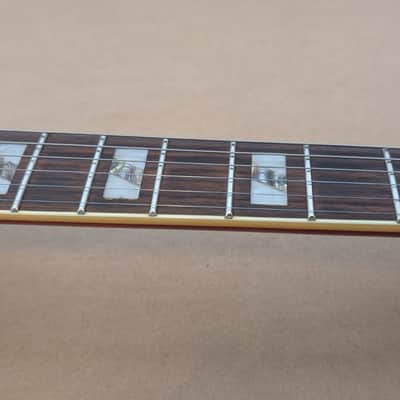 Revelation RT75 Hollow Body Electric Guitar Cherry Red Great Player image 5