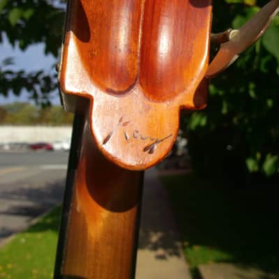 Kay 5 String-3/4 Upright Bass, Bass Fiddle, Double  Bass-Shop Setup-w/Ultralite Case and Bow image 15