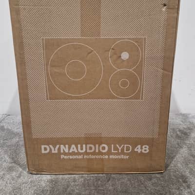 Dynaudio LYD-48 Left Speaker - Black Studio Monitor - Precision Sound - Open Box w/ Original Box image 5