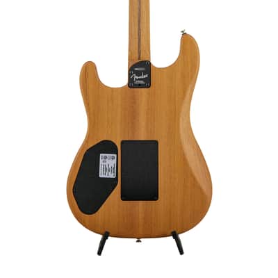 Fender American Acoustasonic Stratocaster Guitar w/Bag, Natural, US223XXXX image 5