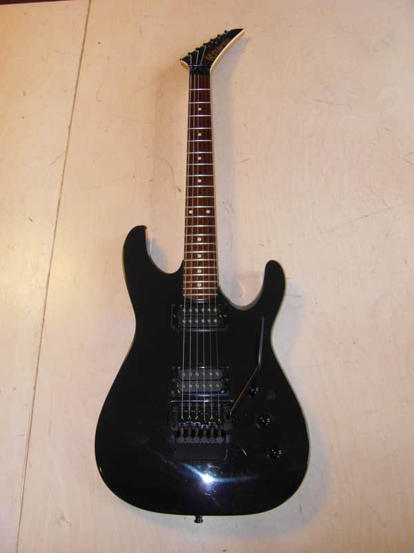 E-Gitarre Kramer Pacer Imperial 80er - schwarz electric guitar Gitarre image 1