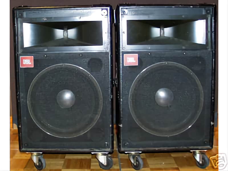 JBL 4691B Caberet Speakers 80's - Black image 1