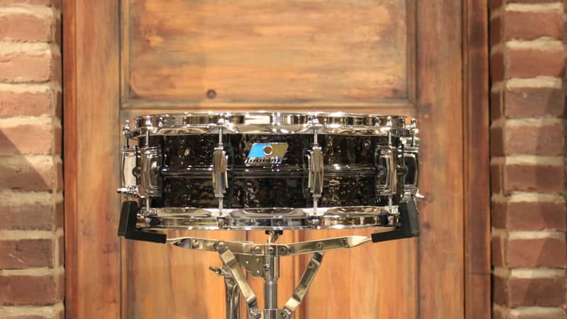 Ludwig Hammered Black Beauty 5x14 LB416K B-Stock Snare Drum - New! image 1