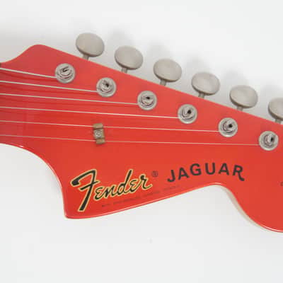 [SALE Ends June 30] Fender Japan JG-66 JAGUAR CAR Candy Apple Red 1997 O Serial JG66 MIJ TOM Bridge image 4