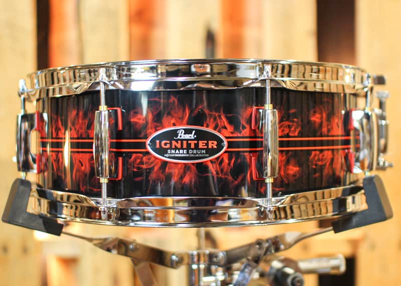 Pearl 14x5 Casey Cooper "Igniter" Maple/Poplar Snare Drum image 1