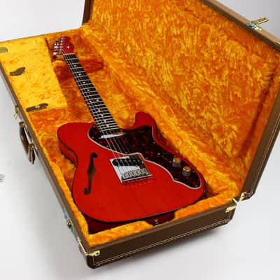 2001 Fender American 90's Telecaster Thinline DOUBLE BOUND TORTOISE Made in USA, ONE-OFF! Matching Headstock! image 2