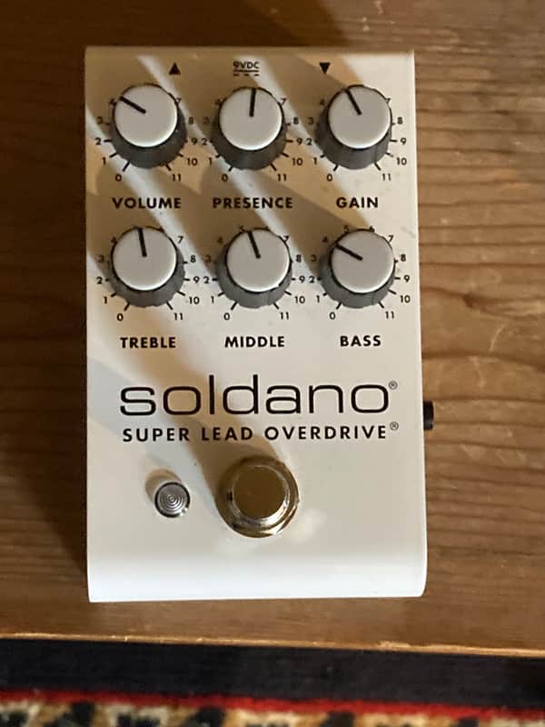 Soldano SLO Pedal 2022 - Present - White image 1