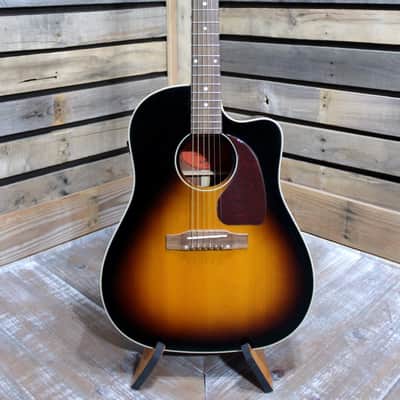 Used Epiphone J-45 EC Acoustic/Electric Dreadnought Guitar image 3