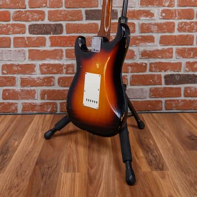 Fender Custom Shop Limited Edition NAMM D-MAG Stratocaster 3-Color Sunburst Relic 2017 w/OHSC image 8
