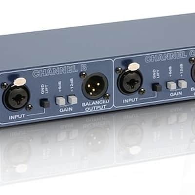 Palmer PAN 08 - 19" DI/Line Isolation Box 4 Channels active image 3