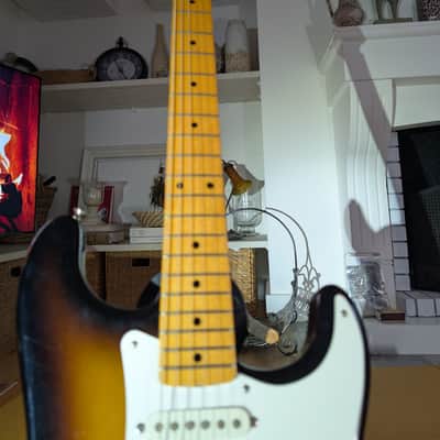 Fender Stratocaster 1957 - Masterbuilt Dennis Galuszka Sunburst image 6