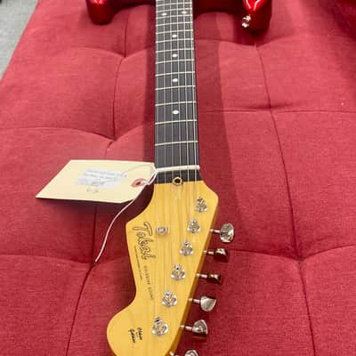 Tokai TOK-AST-101R-CAR SSS-style Guitar, Alder Body, Rosewood Fretboard - Candy Apple Red w/ Bag image 7