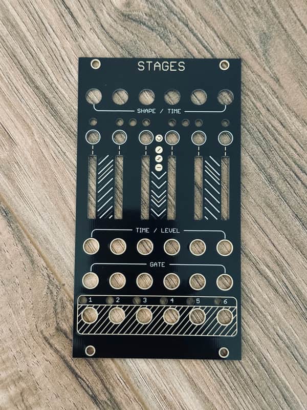 Alternative Black Panel for Mutable Instruments Stages image 1