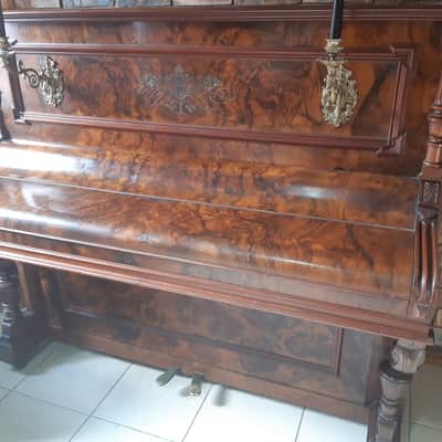 Rare German Antique Carl Ecke Upright Piano Circa 1890 image 5