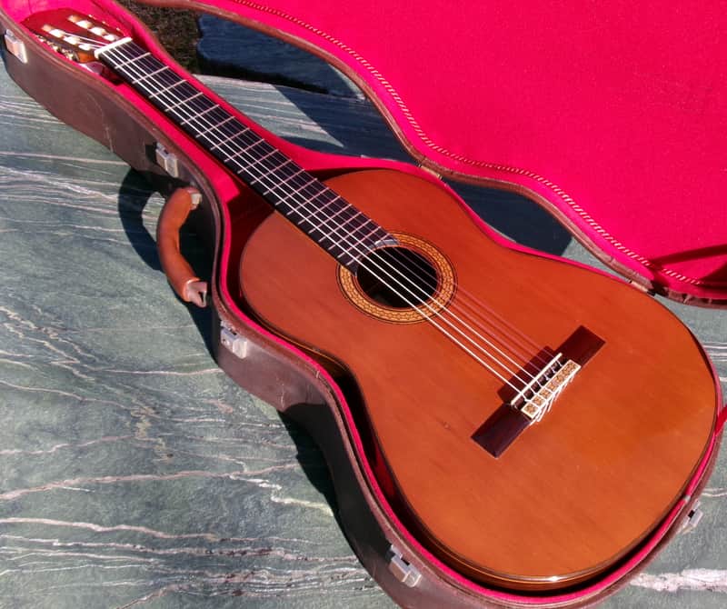 1975 Manuel G. Contreras (1st generation) Classical Guitar Calle Mayor 80, Madrid Cedar Top / Rosewood Body Original Hard Case image 1