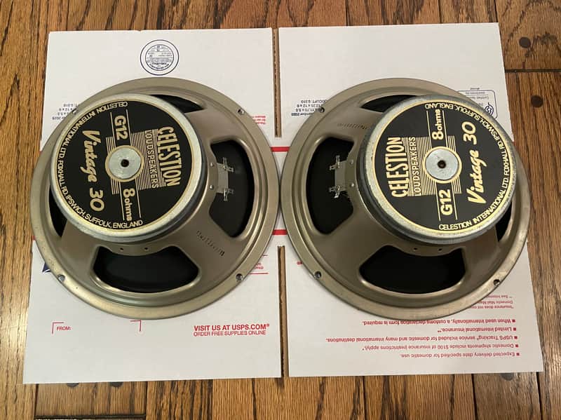 ‘90s Celestion Vintage 30 Speaker Pair