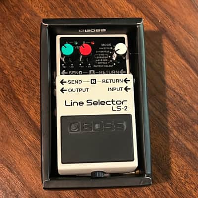 Boss LS-2 Line Selector (Silver Label) 1991 - Present - White image 6