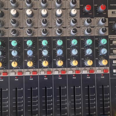 Soundcraft EPM-8 Multi-Format 8-Channel Mixer 2010s - Blue image 3