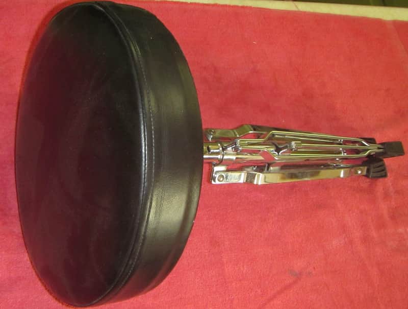 Percussion Plus Drum Throne 2000's - Black /chrome image 1