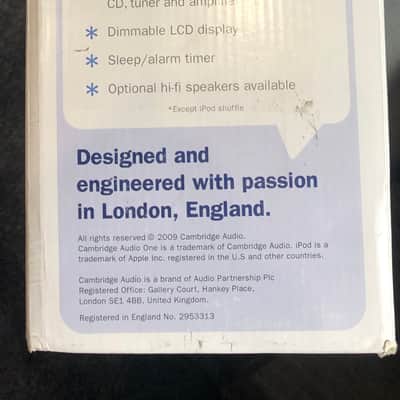 Cambridge Audio - One plus image 2