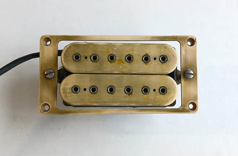 1980's Vintage DiMarzio DP100 Super Distortion Cream Humbucker Pickup 13.3k Ohms image 1