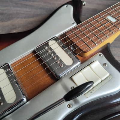 1960's Guyatone Japan LG-70 / Ibanez 1860 Electric Guitars (Matching Pair) image 7
