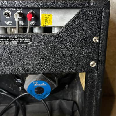 VIntage 1974 Fender Vibrolux Reverb 35-Watt 2x10" Guitar Combo image 13