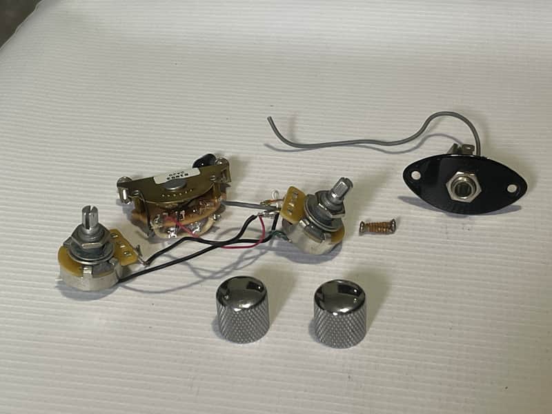 1990's Japan Jackson Professional Dinky Guitar Upgraded Control Electronics Wiring Harness CTS Pots, CRL Switch image 1