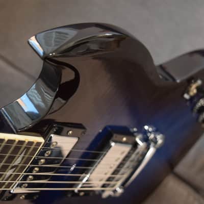 Gibson SG Supreme 2001 - Midnight Blue Burst Split Diamond Logos and Inlays Ebony Fretboard image 7