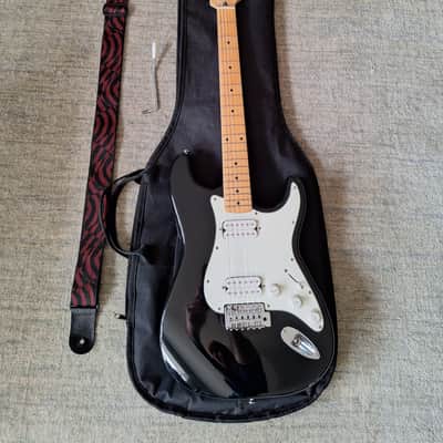 Fender Squier Standard Stratocaster "Double Fat" HH  - black gloss image 13