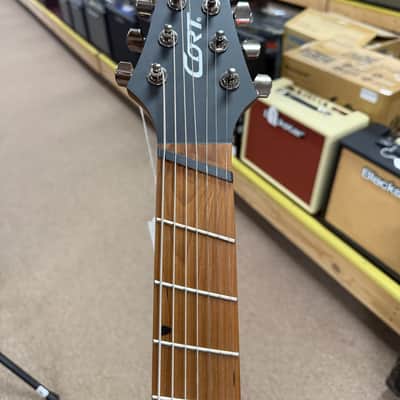 Cort KX307MS Multiscale 7-String 2022 - Present - Open Pore Mahogany image 3
