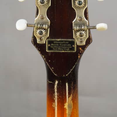 Hemosch Archtop by Todt 1950s - Sunburst w Rellogg PU very Rare image 13