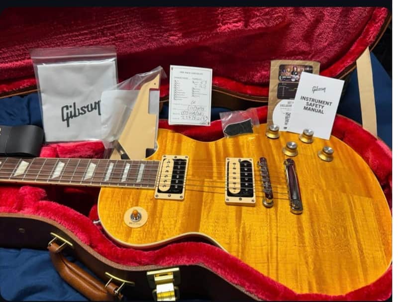 Gibson Custom Shop Slash Signature "Appetite For Destruction" Les Paul (Signed, Murphy Aged) 2010 - Aged Butterscotch image 1