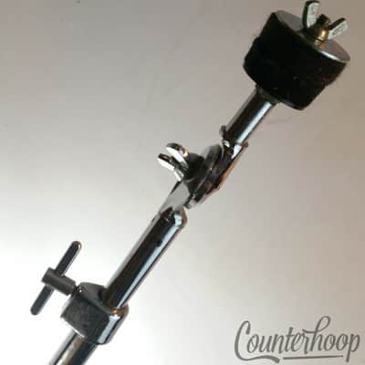 Ludwig Hercules Straight Crash/Ride Cymbal Stand Vintage 70s Tube-Leg Tripod USA image 6