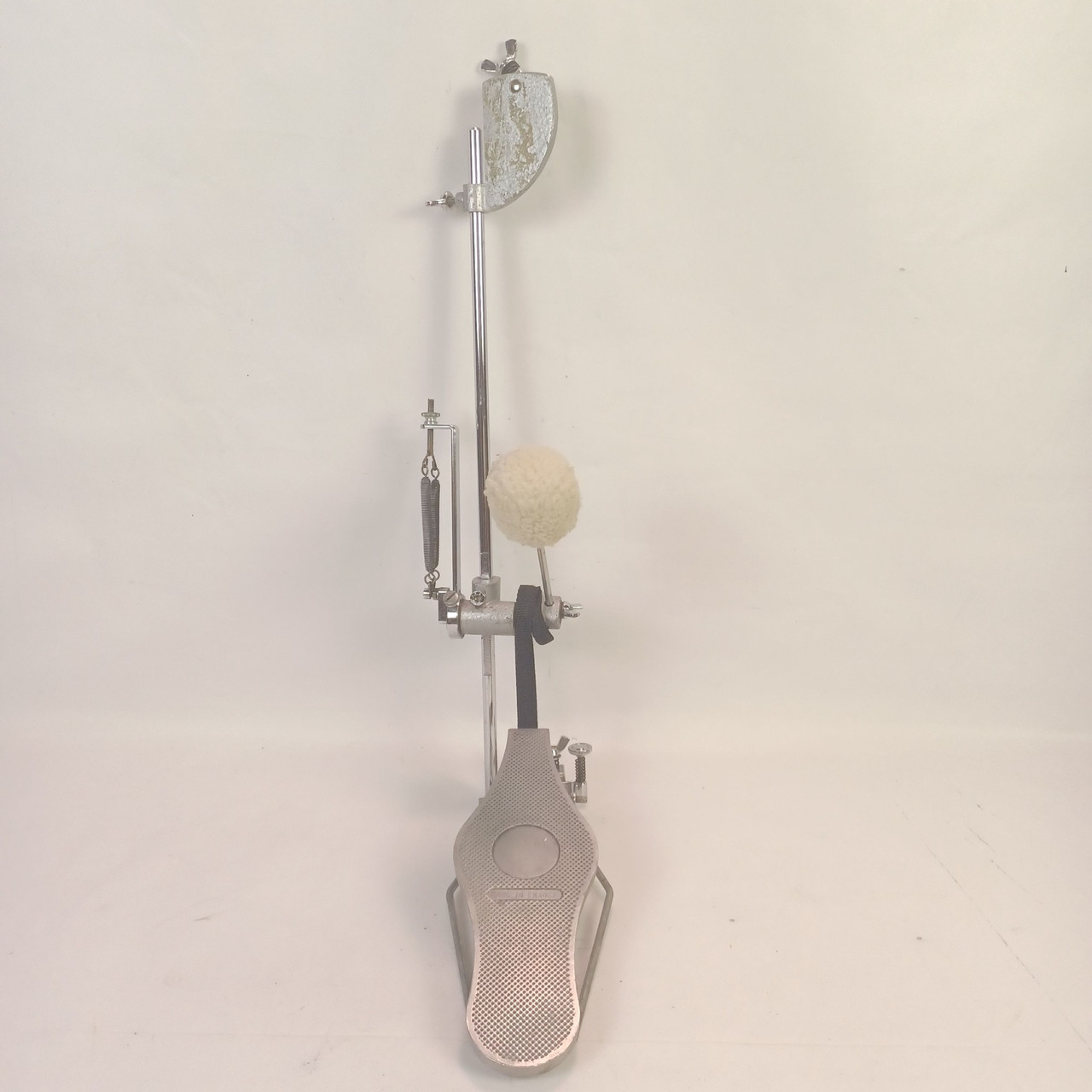 Jacques Capelle Pro-Mark Bass Drum Pedal Footboard Dual-Clamp 70s Orange France — main photograph
