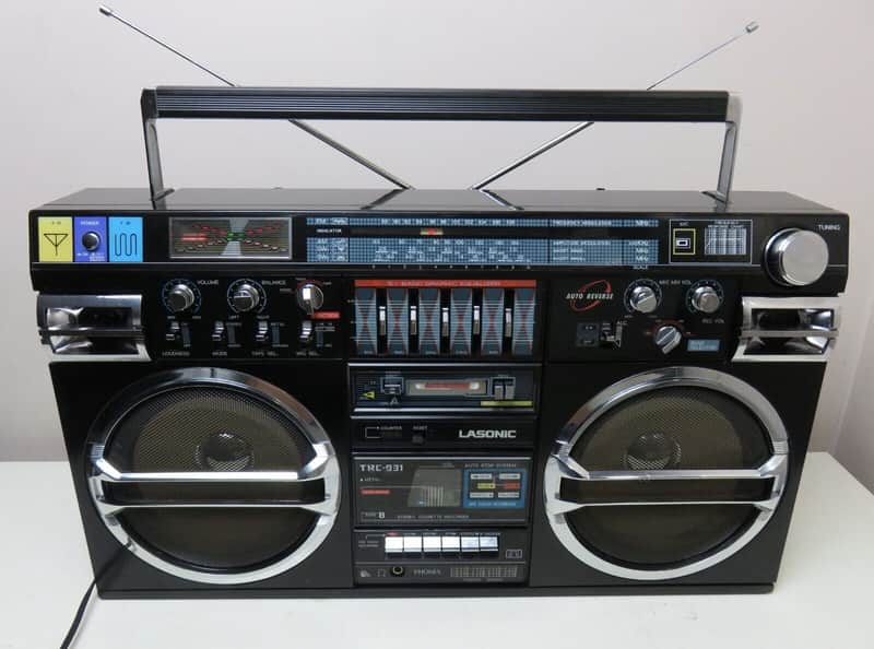 ORIGINAL LASONIC TRC-931 BOOMBOX MINT CONDITION SERVICED FULLY