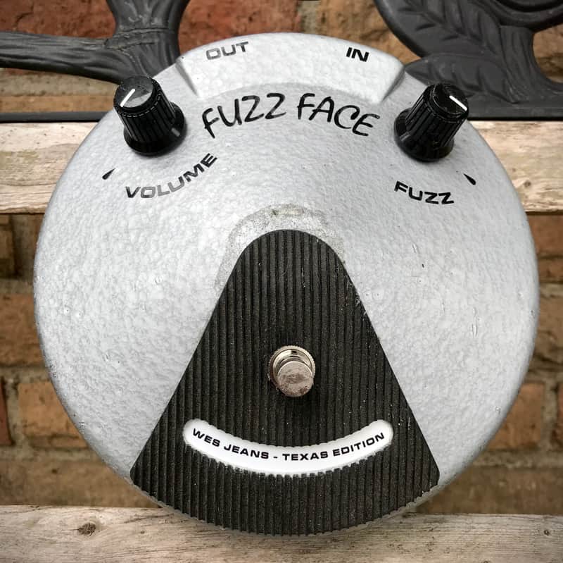 Fuzz Face - Wes Jeans Texas Edition BC183 - Aged Maui Silver | Reverb