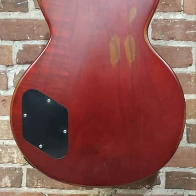 Vintage V100MR-CS Icon Series Single Cut 2010s - Distressed Cherry Sunburst image 6