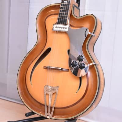 Musima Record – 1962 German Vintage Archtop Jazz Guitar image 1