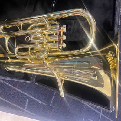 Euphonium Baritone F. Schmidt 4 Valve 2015 - Gold Brass image 3