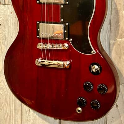 NEW Vintage VS6-CR Reissued Series Double Cut - Cherry Red, Support Small Business and Buy It Here! Pro Set Up Included! image 5