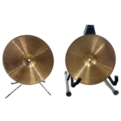 Used Zildjian 13 Inch ZBT Hi Hat Cymbals image 6